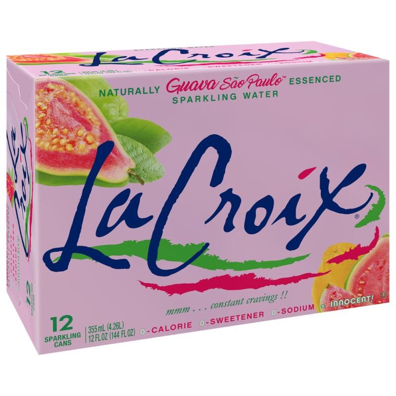 La Croix Guava Sparkling Water 12-12 oz
