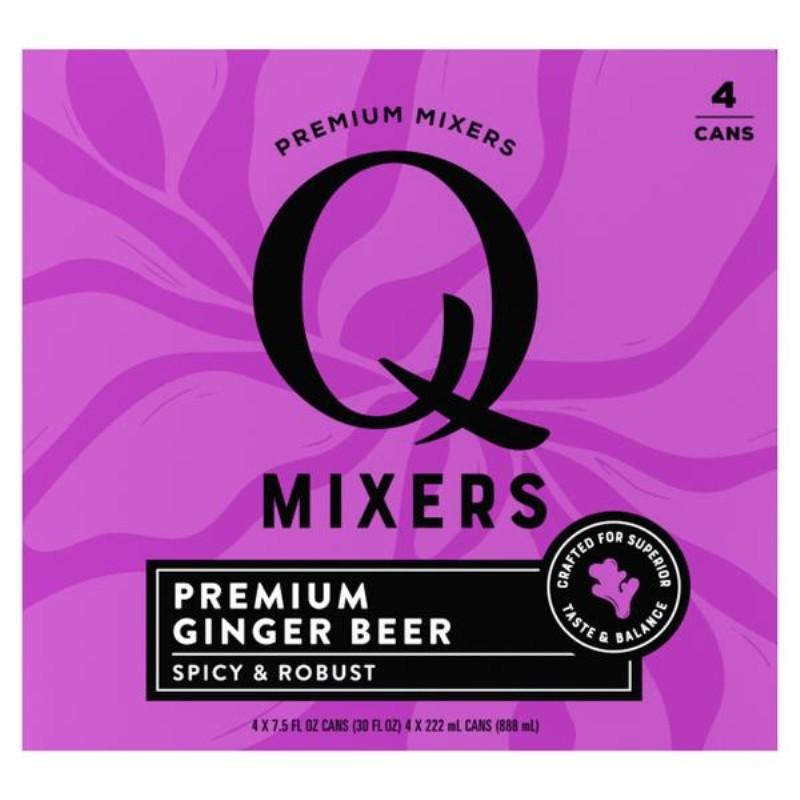 Q Mixers Premium Ginger Beer 4-7.75 oz