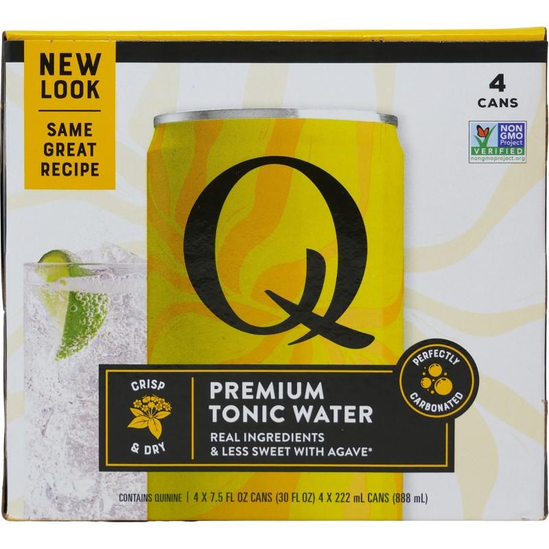 Q Mixers Tonic Water 4-7.75 oz