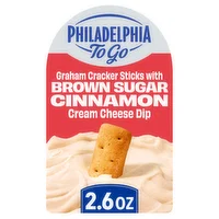 Philadelphia To Go Brown Sugar Cinnamon 2.6 oz