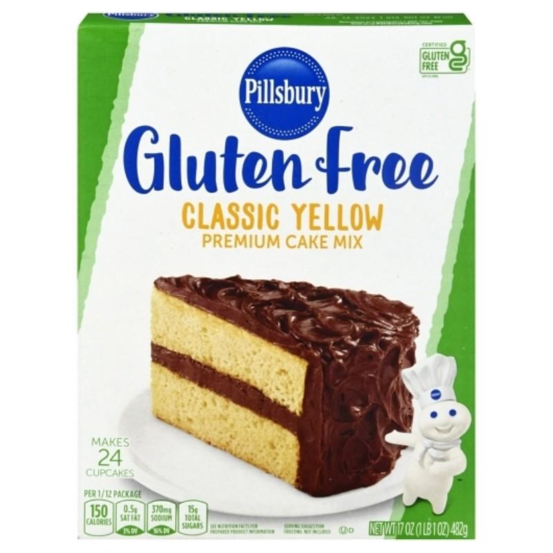 Pillsbury Yellow Gluten Free Cake 17 oz