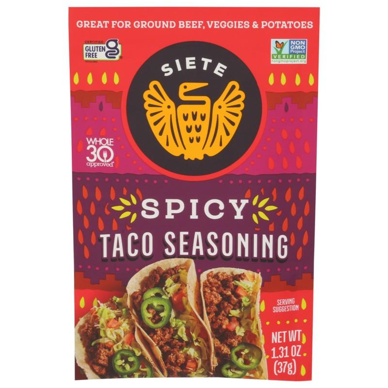 Siete Spicy Taco Seasoning 1.31 oz