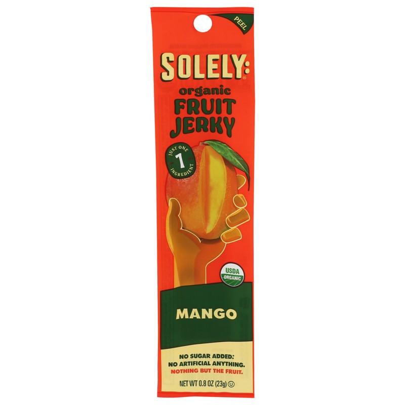 Solely Organic Fruit Jerky Mango 0.8 oz