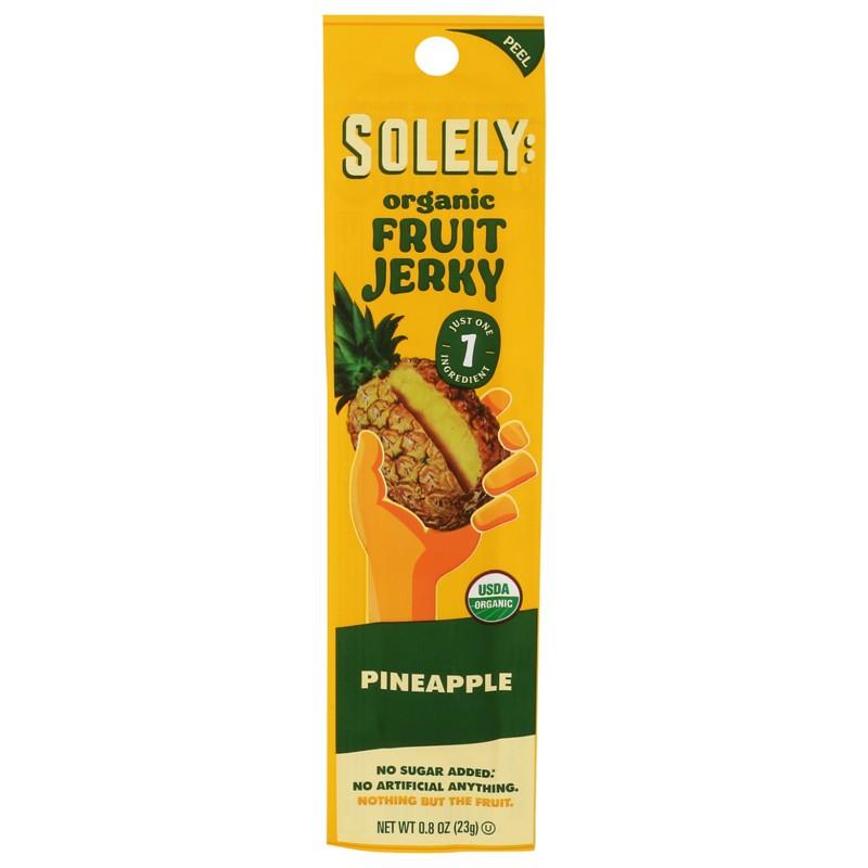 Solely Organic Fruit Jerky Pineapple 0.8 oz