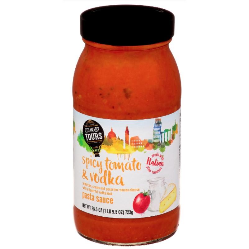 Culinary Tours Spicy Tomato & Vodka Pasta Sauce 25.5 oz