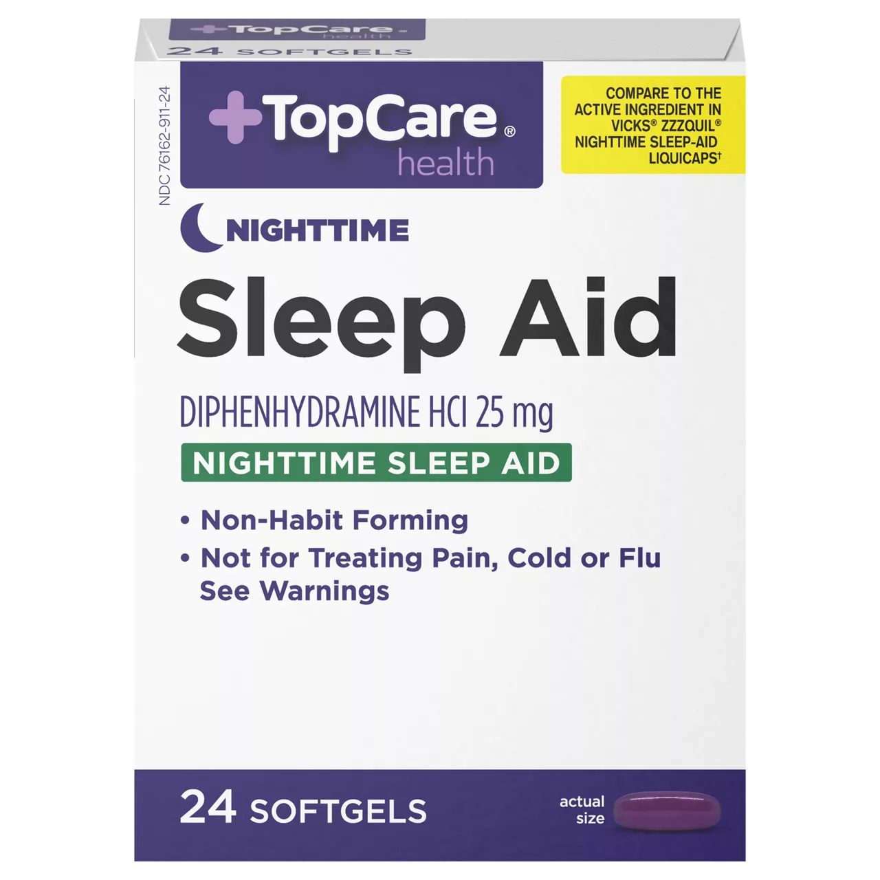 TopCare Health Nighttime ZZZ Sleep 24 Softgels
