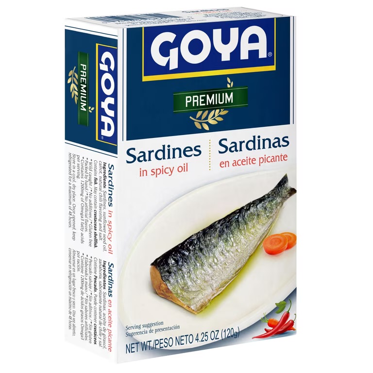 Goya Sardines in Spicy Oil 4.25 oz