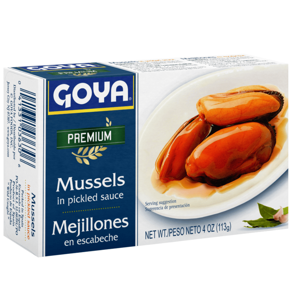 Goya Mejillones en Escabeche 4 oz