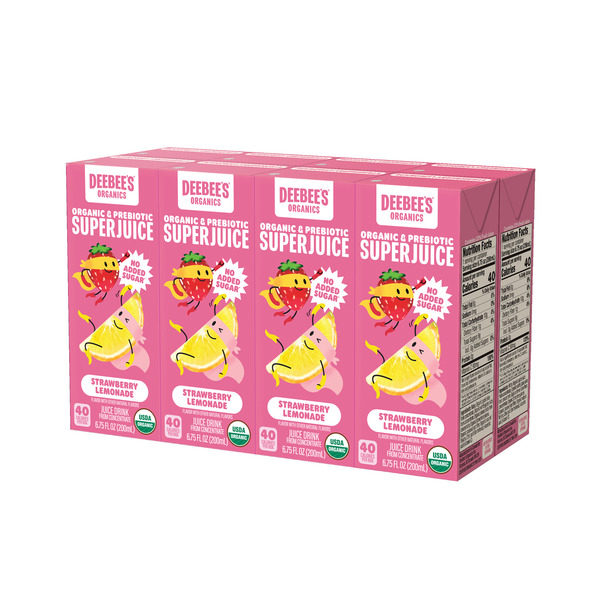 Deebee´s Organics Strawberry Lemonade 8 ct