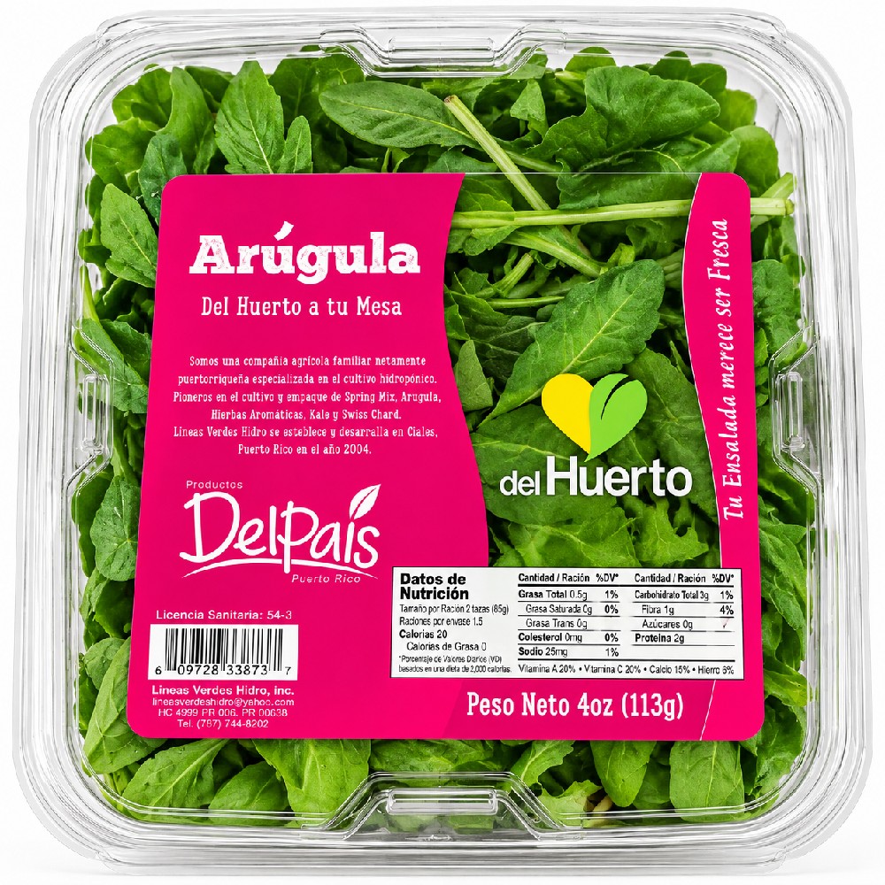 DelPaís Arúgula  4 oz