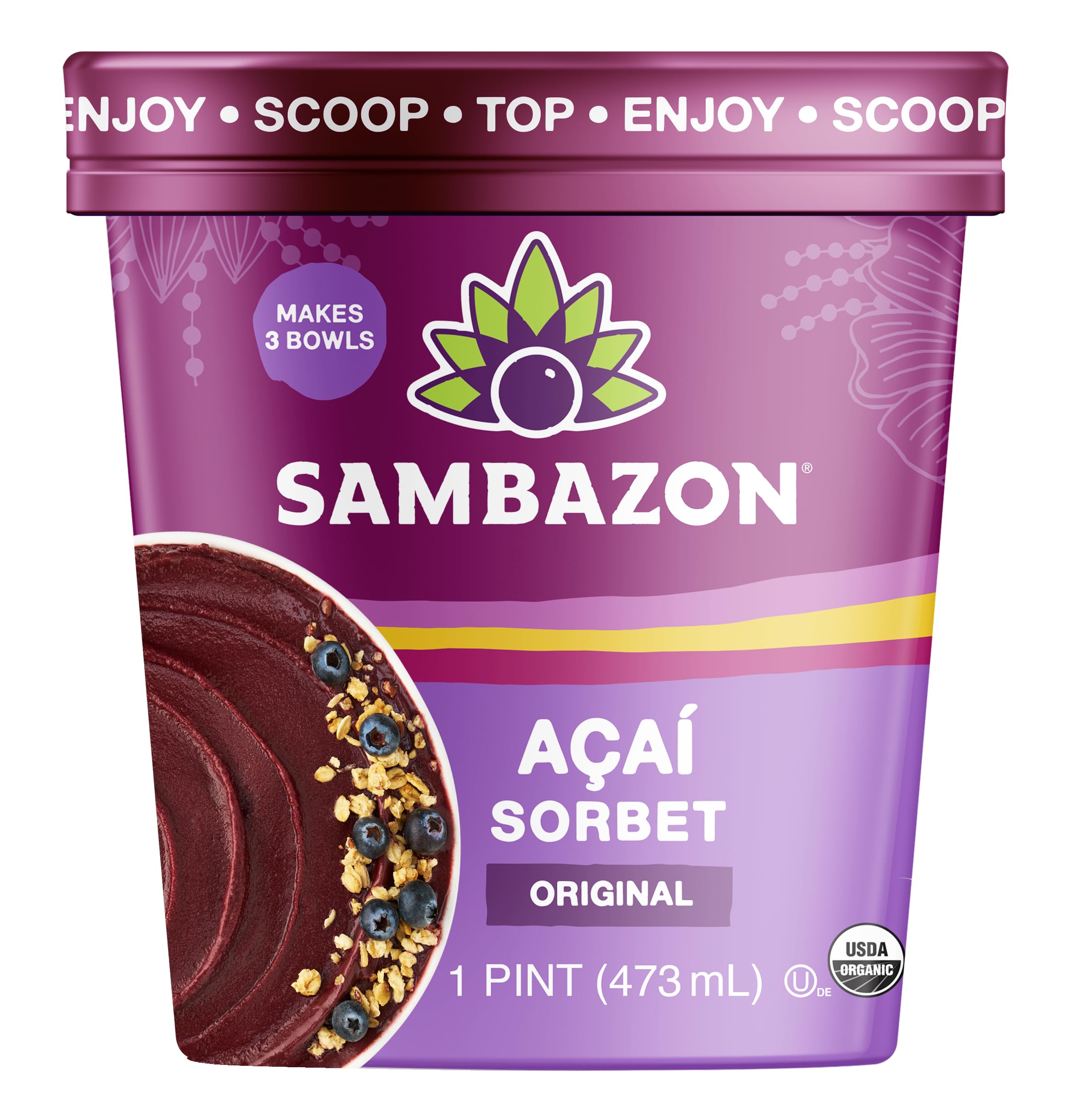 Sambazon Açaí Sorbet 1 pt