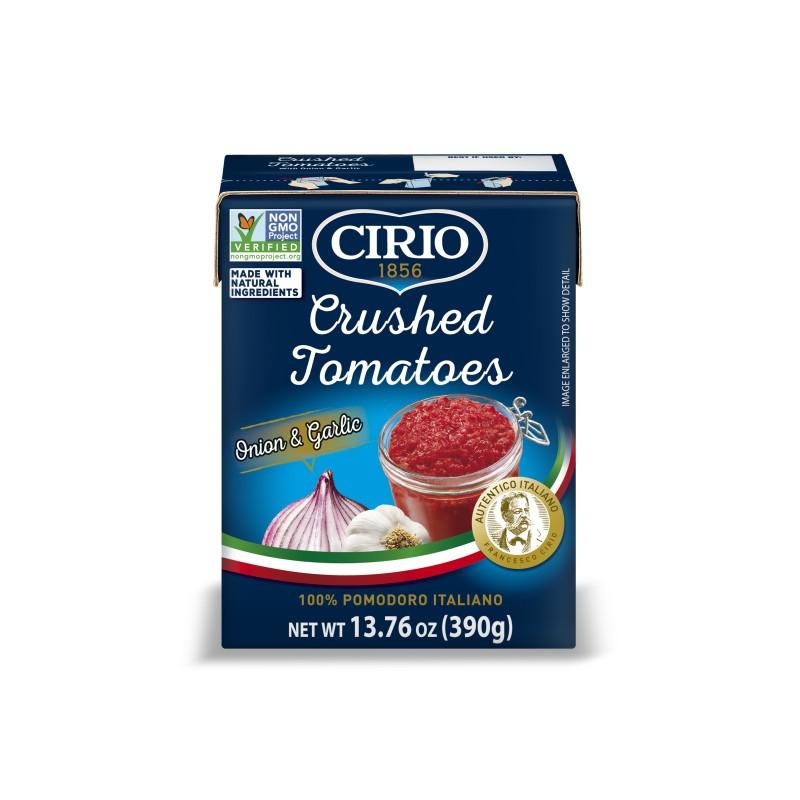 Cirio Crushed Tomatoes Onion & Garlic 13.7 oz
