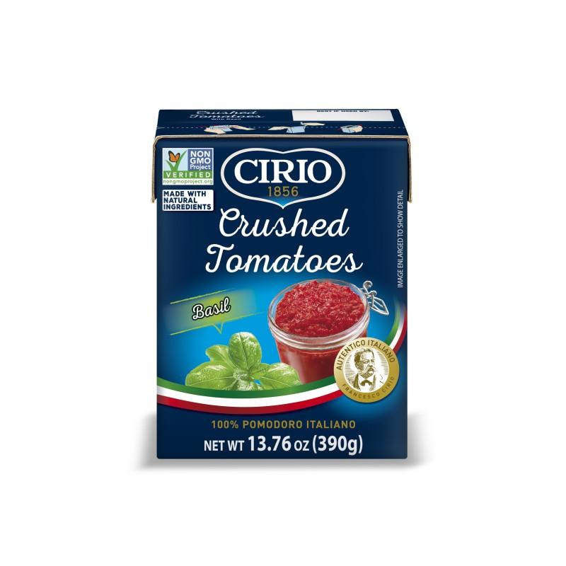 Cirio Crushed Tomatoes Basil 13.7 oz