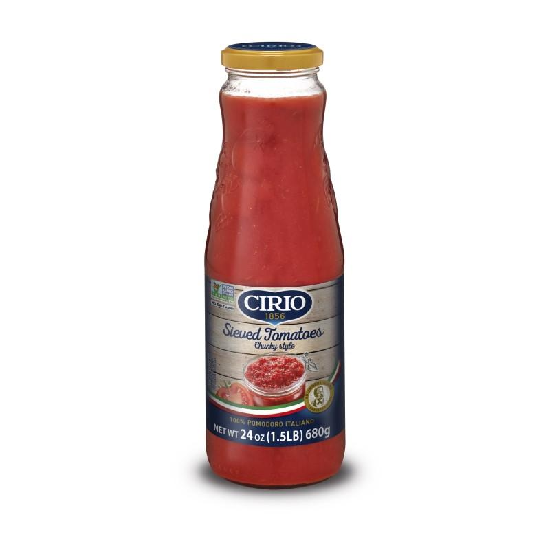 Cirio Sieved Tomatoes Chunky Style 24 oz