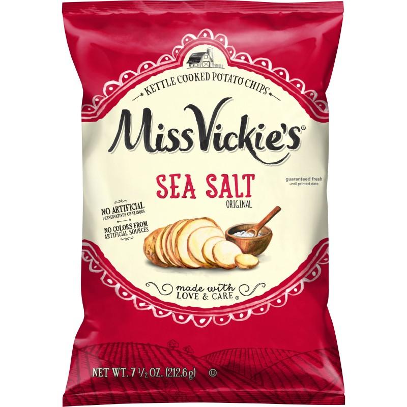 Miss Vickie's Sea Salt Potato Chips 7.5 oz