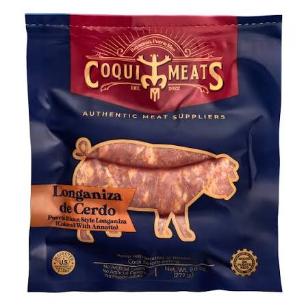 Coqui Meats Longaniza de Cerdo 9.6 oz