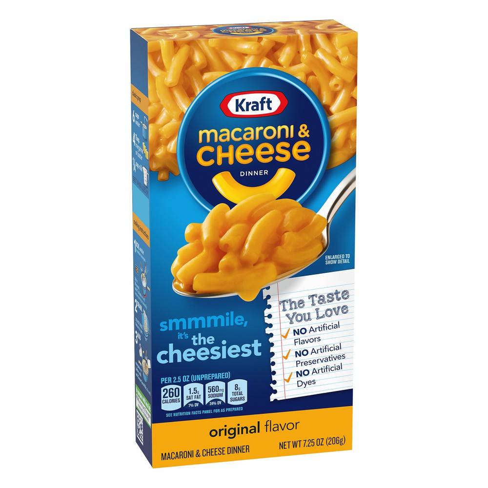 Kraft Macaroni & Cheese Original 7.25 oz
