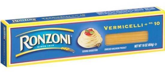 Ronzoni Vermicelli No. 10 16 oz