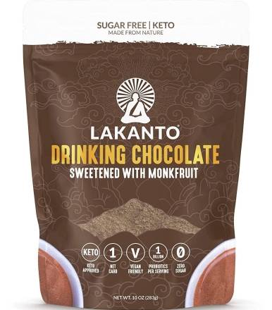 Lakanto Drinking Chocolate Sweetened with Monkfruit 10 oz
