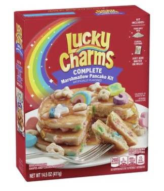 Lucky Charms Complete Marshmallow Pancake Kit 14.5 oz