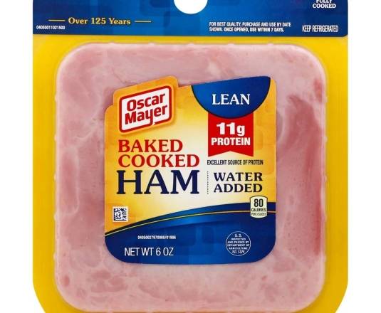 Oscar Mayer Baked Cooked Ham 6 oz