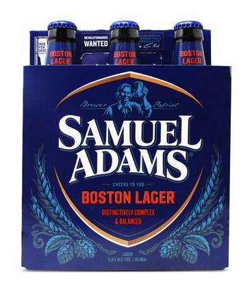 Samuel Adams Boston Lager 6-12 oz