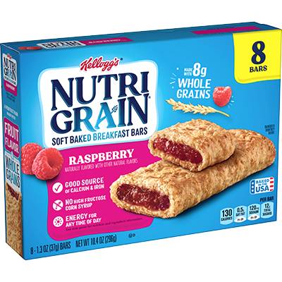 Nutrí-Grain Raspberry Breakfast Bars 8 ct