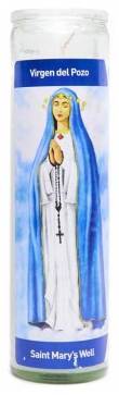 Luminaria Velón Virgen del Pozo 1 ct