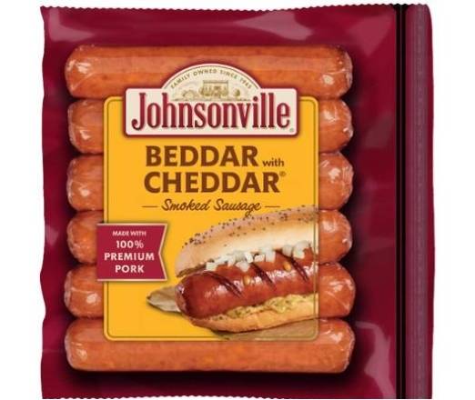 Johnsonville Beddar with Cheddar Smoked Sausage 14 oz