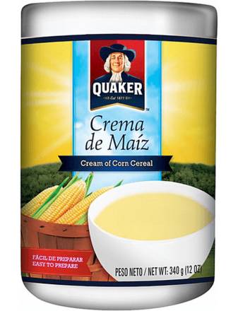 Quaker Crema de Maíz 12 oz