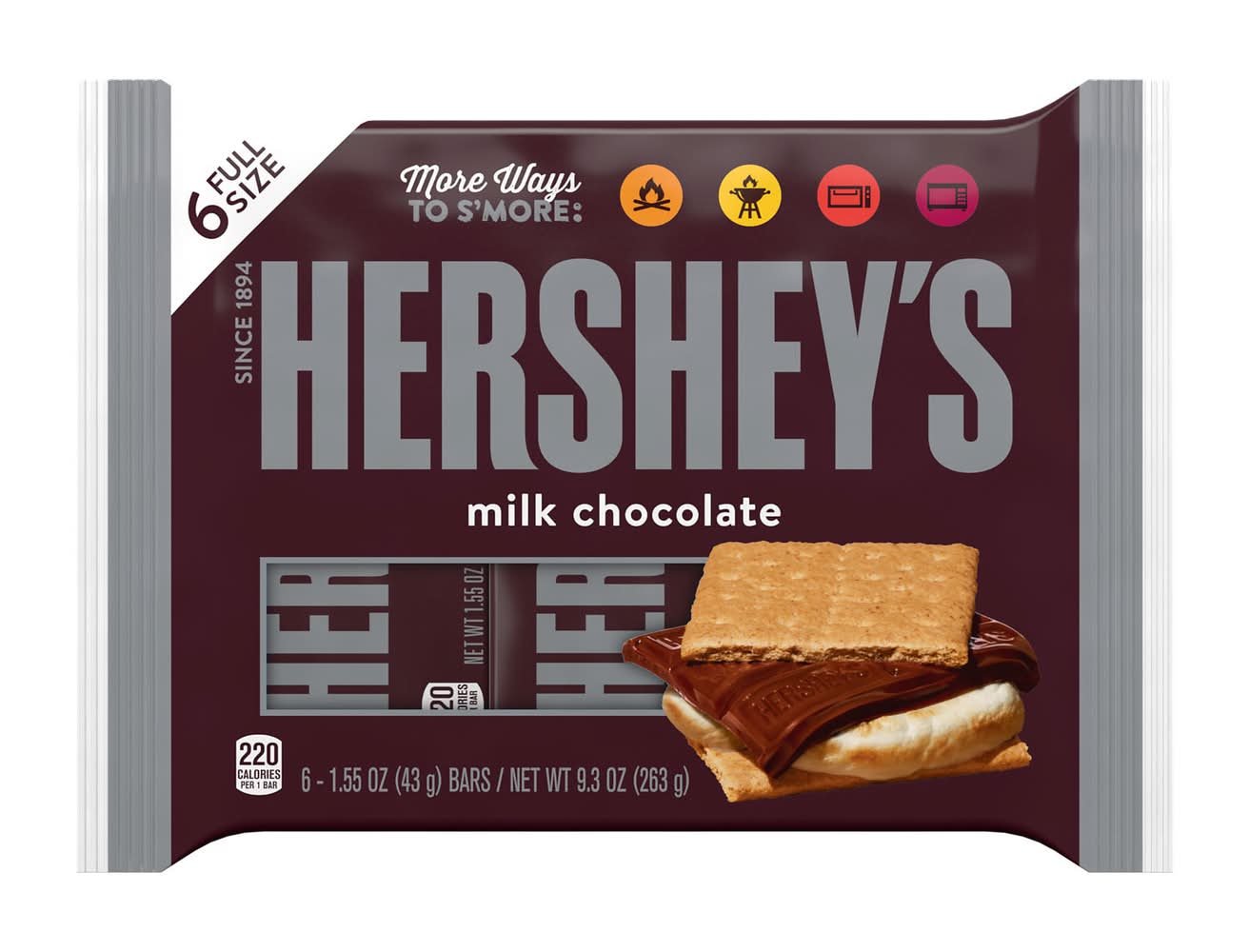 Hershey’s Full Size Milk Chocolate Bars 9.3 oz