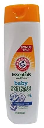 Arm & Hammer Essentials Baby Foaming Wash & Shampoo 12 oz