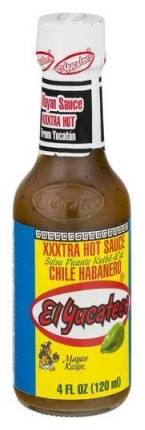 El Yucateco Xxxtra Hot Chile Habanero Sauce 4 oz