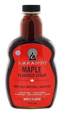 Lakanto Maple Flavored Syrup (Monkfruit) 13 oz