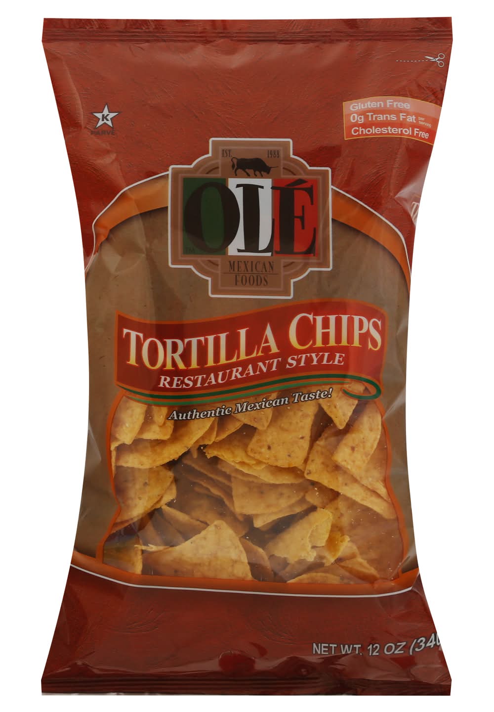Olé Tortilla Chips Restaurant Style 12 oz