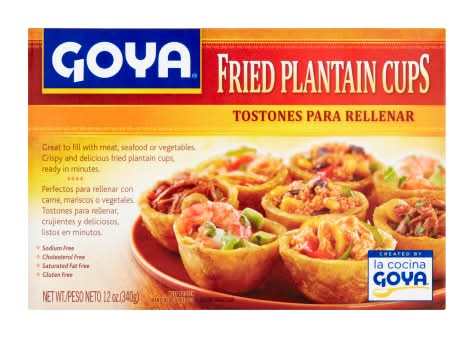 Goya Fried Plantain Cups / Tostones para Rellenar 12 oz
