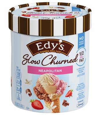Edy’s Slow Churned NSA Neapolitan Cream 1.5 qts
