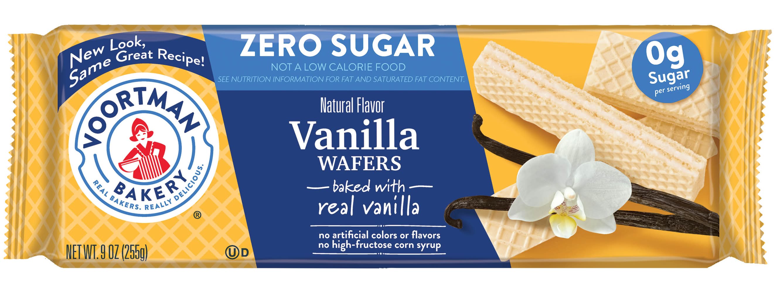 Voortman Bakery Sugar Free! Vanilla Wafers 9 oz