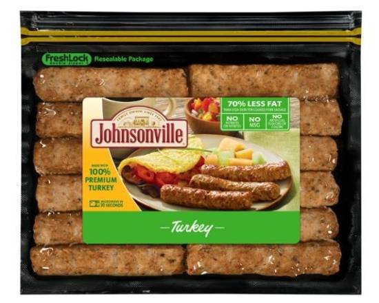 Johnsonville Turkey Breakfast Sausage 12 oz