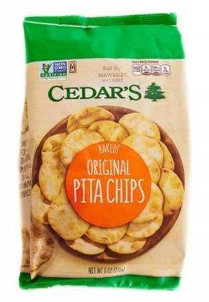 Cedar’s Baked! Original Pita Chips 8 oz