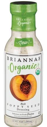 Brianna’s Organic Rich Poppyseed Dressing 10 oz