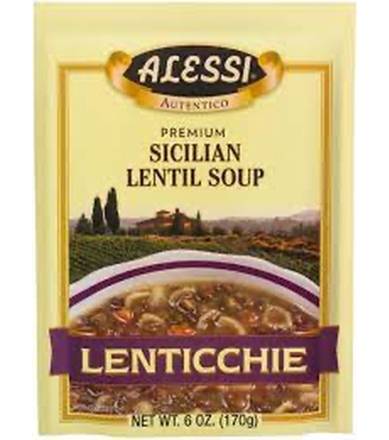 Alessi Sicilian Lentil Soup 6 oz