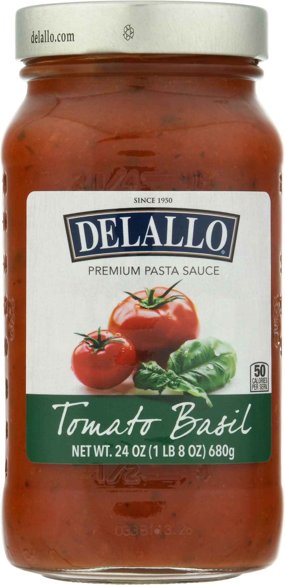 DeLallo Tomato & Basil Pasta Sauce 24 oz
