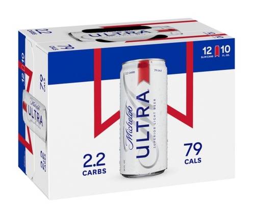 Michelob Ultra Slim Cans 12-10 oz