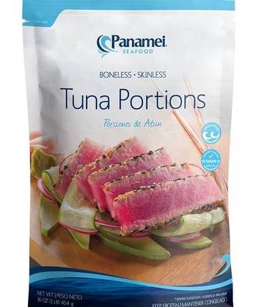 Panamei Boneless Skinless Tuna Portions 16 oz