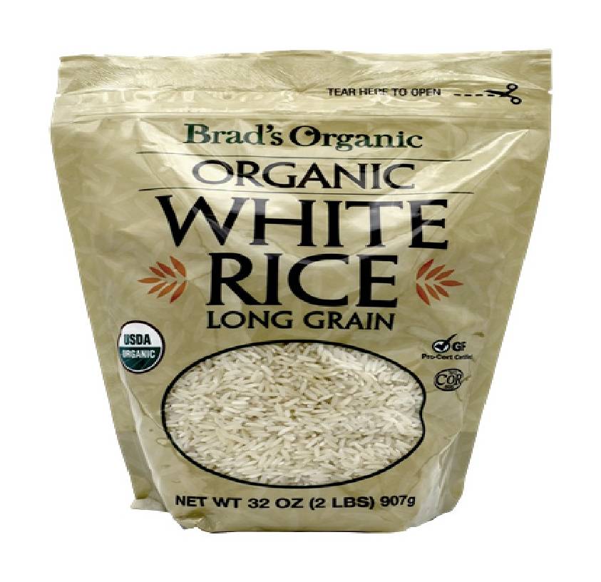Brad's Organic White Rice Long Grain 32 oz