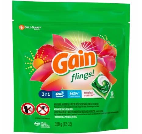 Gain Flings! Tropical Sunrise 11 oz