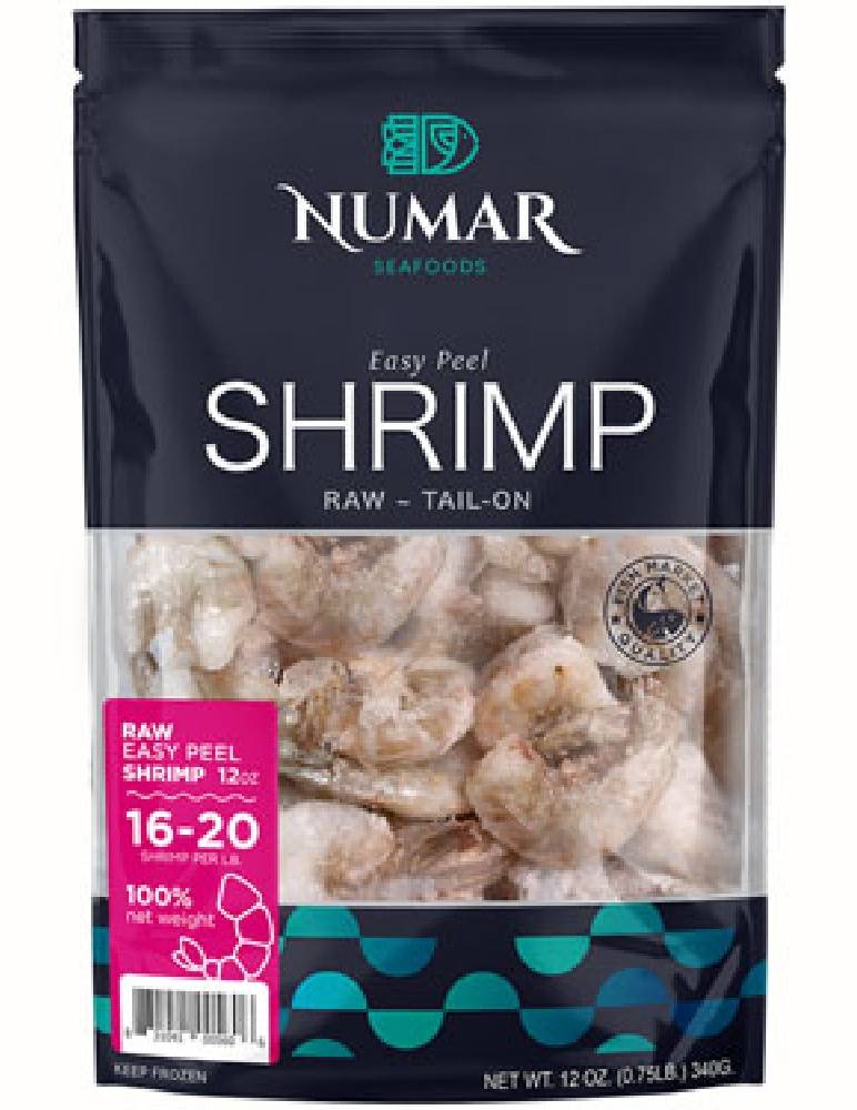 Numar Easy Peel Shrimp Raw 16-20 12 oz