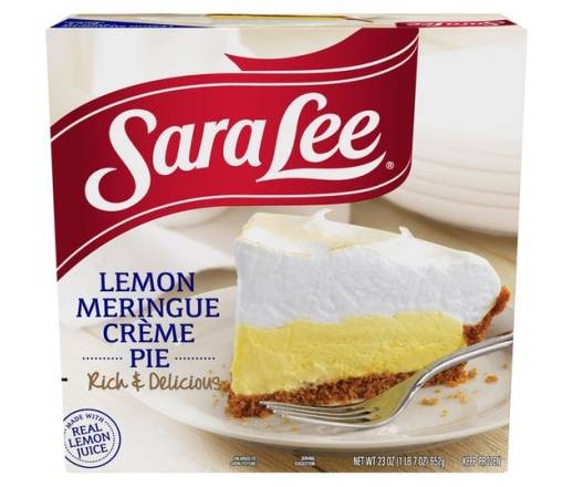 Sara Lee Lemon Meringue Creme Pie