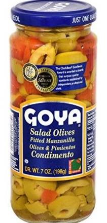 Goya Salad Olives (Condimento) 7 oz